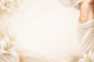 Fleur de lis tummy tuck